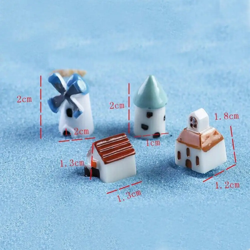 Мини-ветряная мельница Moss M4e7 для украшения микроландшафта настольные дома | Дом и