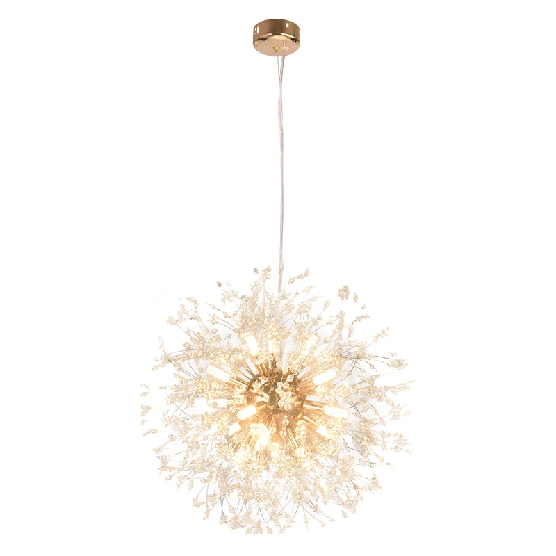 

Modern Dandelion Pendant Chandelier Light Design Pendant Lighting with Bulb Lamp for Kitchen Dining Room Home Decor Fixture