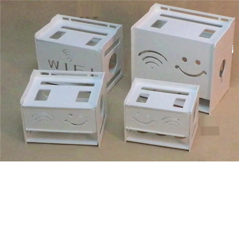 Маршрутизатор приема Экранирование Wi-Fi украшение гостиной коробка ТВ-приставка для хранения гнездо крышка шкафа полка вешалка стойка