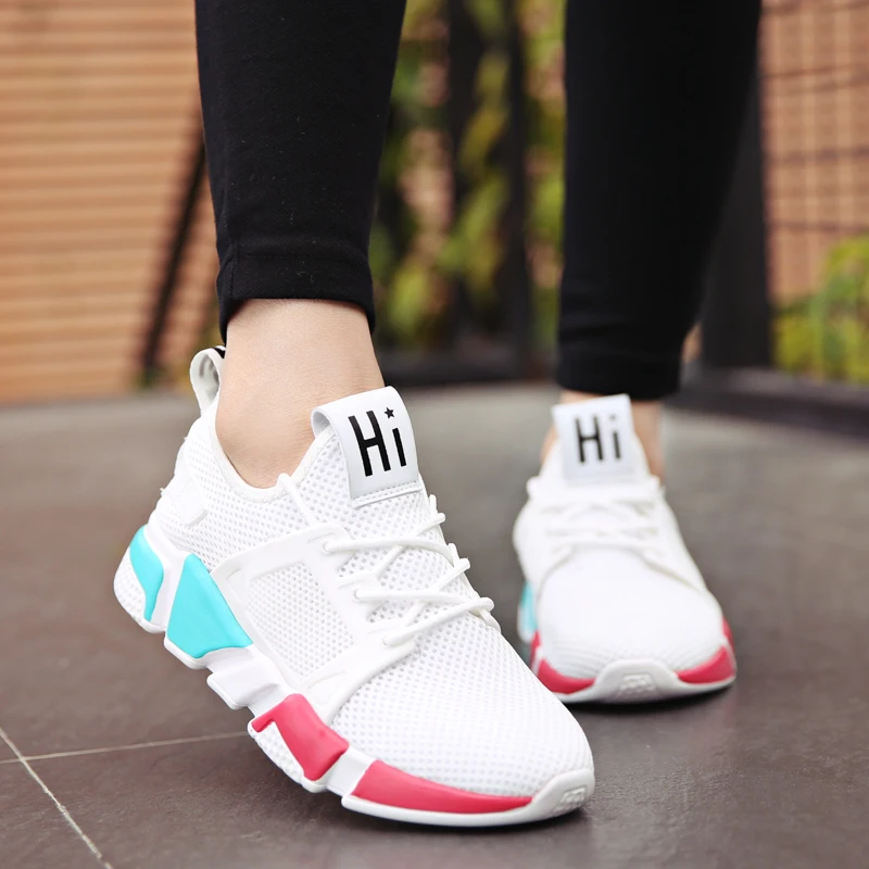 Женские кроссовки для тенниса дышащие сетчатые женщин спортивная обувь 4