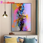 Алмазная живопись, абстрактное искусство, окрашенная статуя Будды, религиозная Алмазная вышивка, квадратные круглые пазлы, подарки