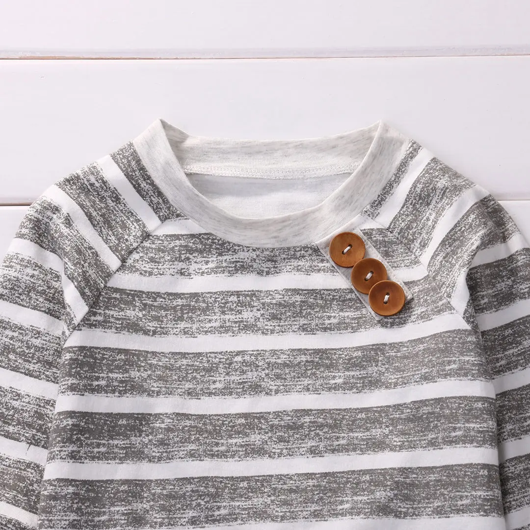 Футболка с длинным рукавом штаны шапочка повседневная одежда для новорожденных