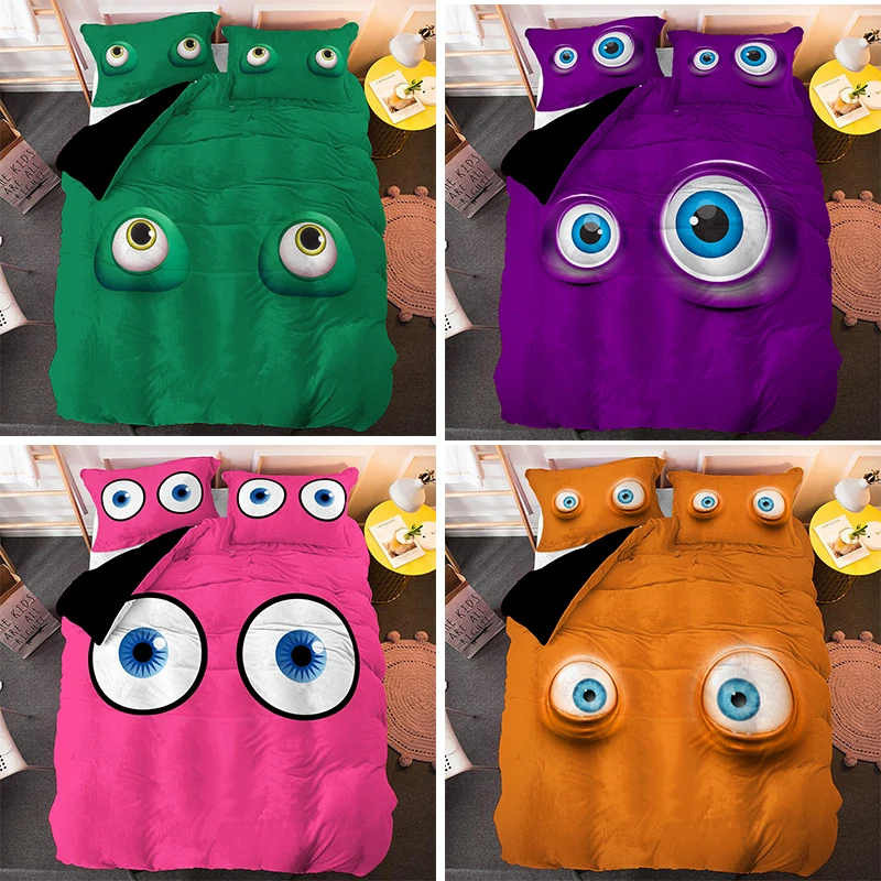 

Комплект постельного белья с 3D-принтом, пододеяльник, наволочка, одеяло