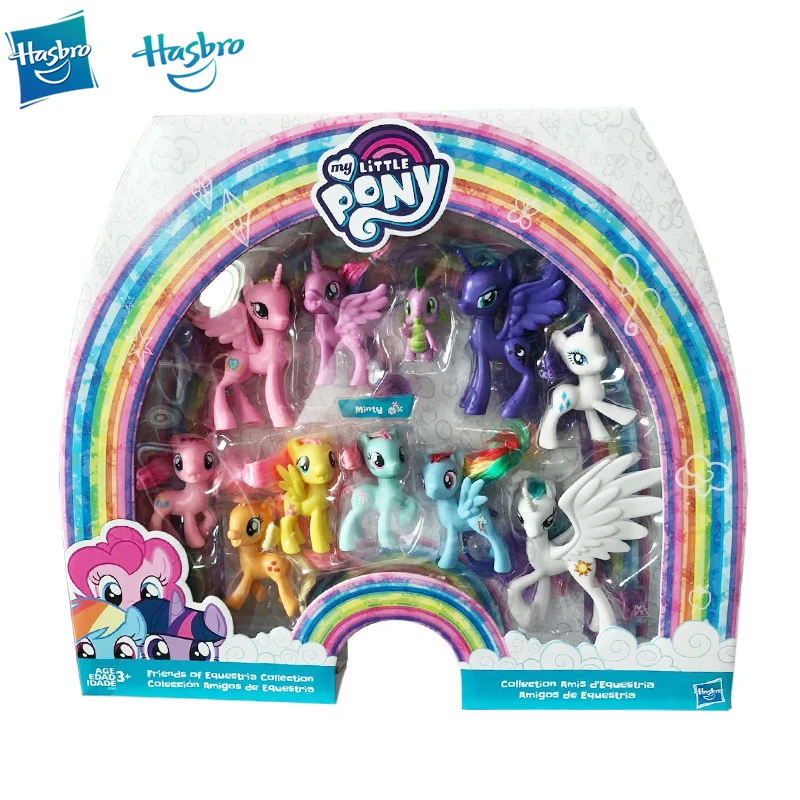 

Pony New Product Character Baoli Family Portrait Full Girl Play House Doll Doll Toy E5552 Figure Doll Toy Model