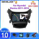 Автомагнитола для Hyundai Elantra Avante I35 2011-2016, Android 10, мультимедийный видеоплеер, GPS-навигатор, 2 din, 4G, стерео, DVD, аудио