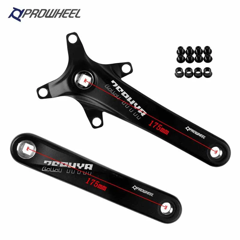 Кривошип PROWHEEL шатун для горного велосипеда левый и правый 170 175 мм 64/104BCD