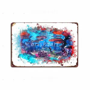 Металлические плакаты Subnautica для стен, пабов, вечевечерние, украшения стен, металлические плакаты