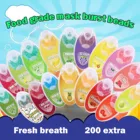 200 шт. смешанные капсулы ментола с фруктовым вкусом Мятные бусины взрывозащищенные фильтры для сигарет шарик-кисть для курения аксессуары для держателя