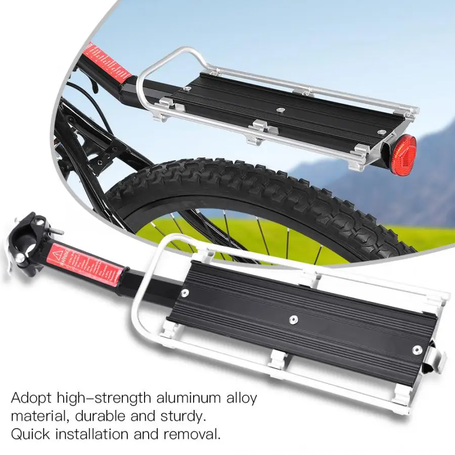 Bike rack capaciblity Bicycle Quick Release Luggage cargo Seat Post Carrier Rear Rack Fender bicycle accessories Racks | Спорт и