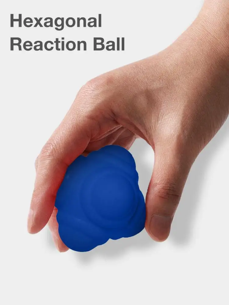 Шестигранный мяч фитнес аксессуары скорость ловкость тренажер шестиугольная