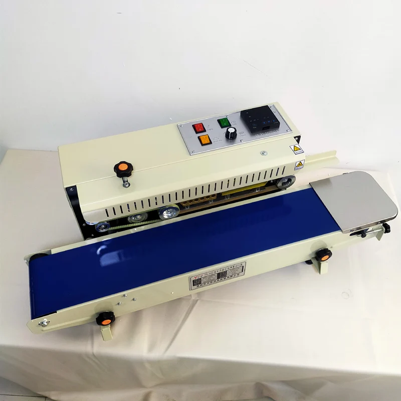 

Continuous Automatic film sealing machine aluminum foil bag edge sealer food packaging machine 220V/110V