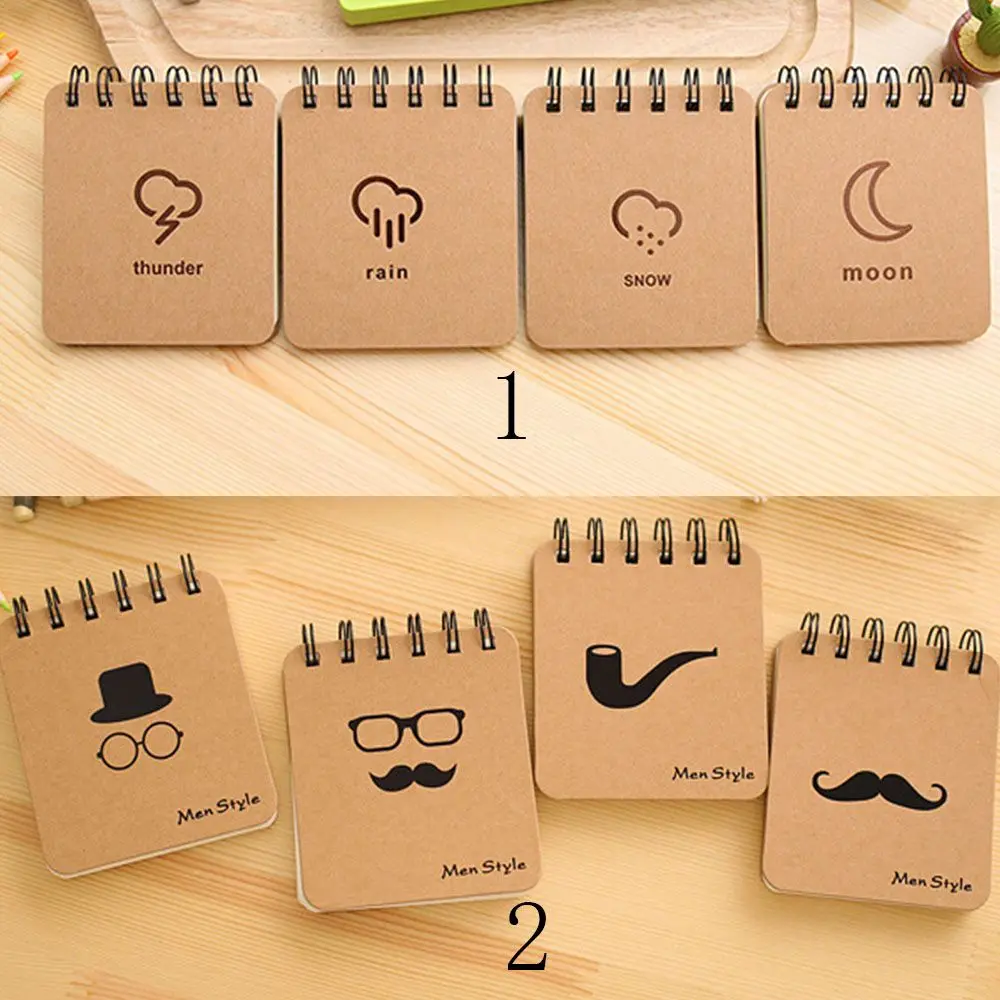 Блокнот оригинальный Карманный держатель для записей с изображением атмосферы