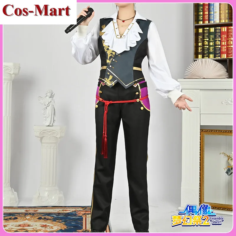 Костюм для косплея Cos-Mart Game Ensemble Stars Hasumi Keito/Kanzaki Souma/Kiryu Kuro в рамках активной вечеринки ролевых игр.