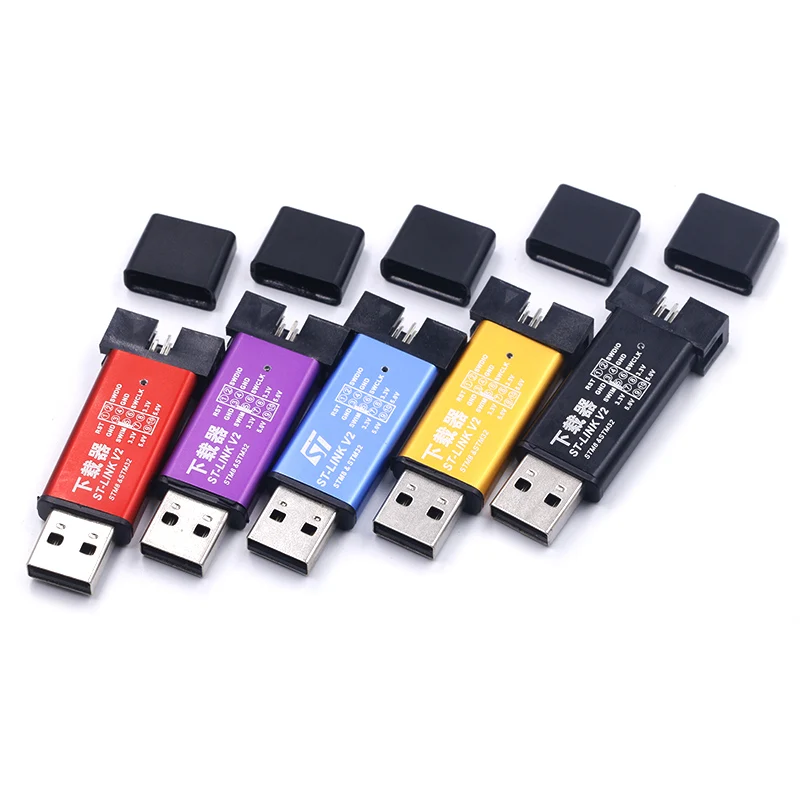 1 шт. ST LINK Stlink Link V2 Mini STM8 STM32 симулятор загрузки программатор программирования с