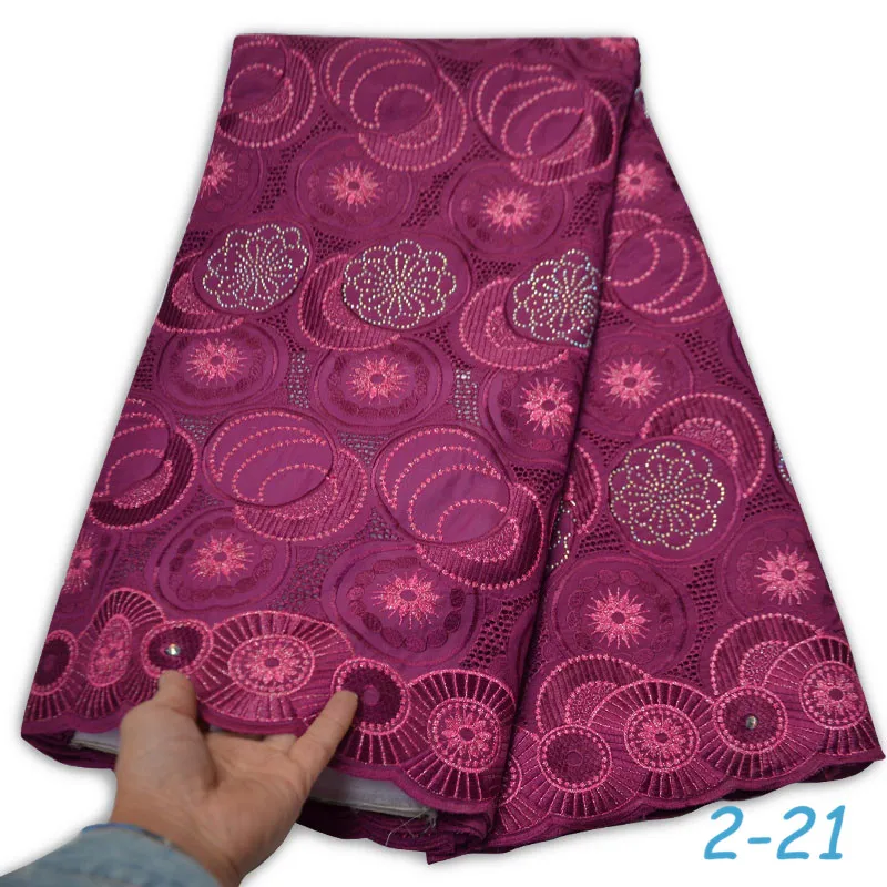 2020 Swiss Voile Lace In Switzerland High Quality Embroidery African Fabric Fashion Cotton Tulle 02 | Дом и сад
