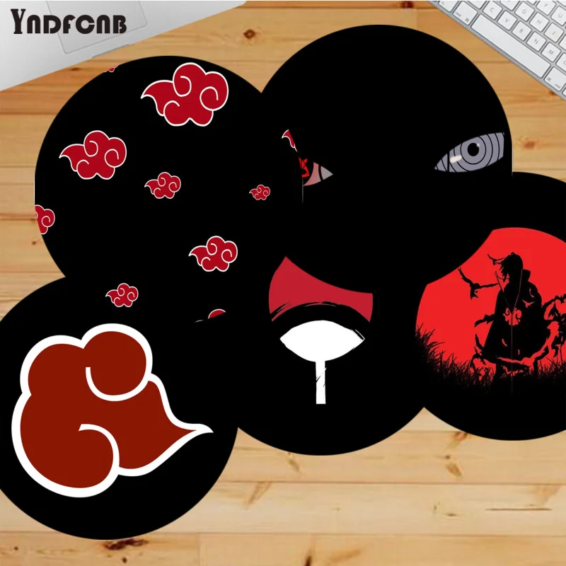 

YNDFCNB Personalized Cool Fashion Sharingan High Speed New round Mousepad Anti-Slip Laptop PC Mice Pad Mat gaming Mousepad