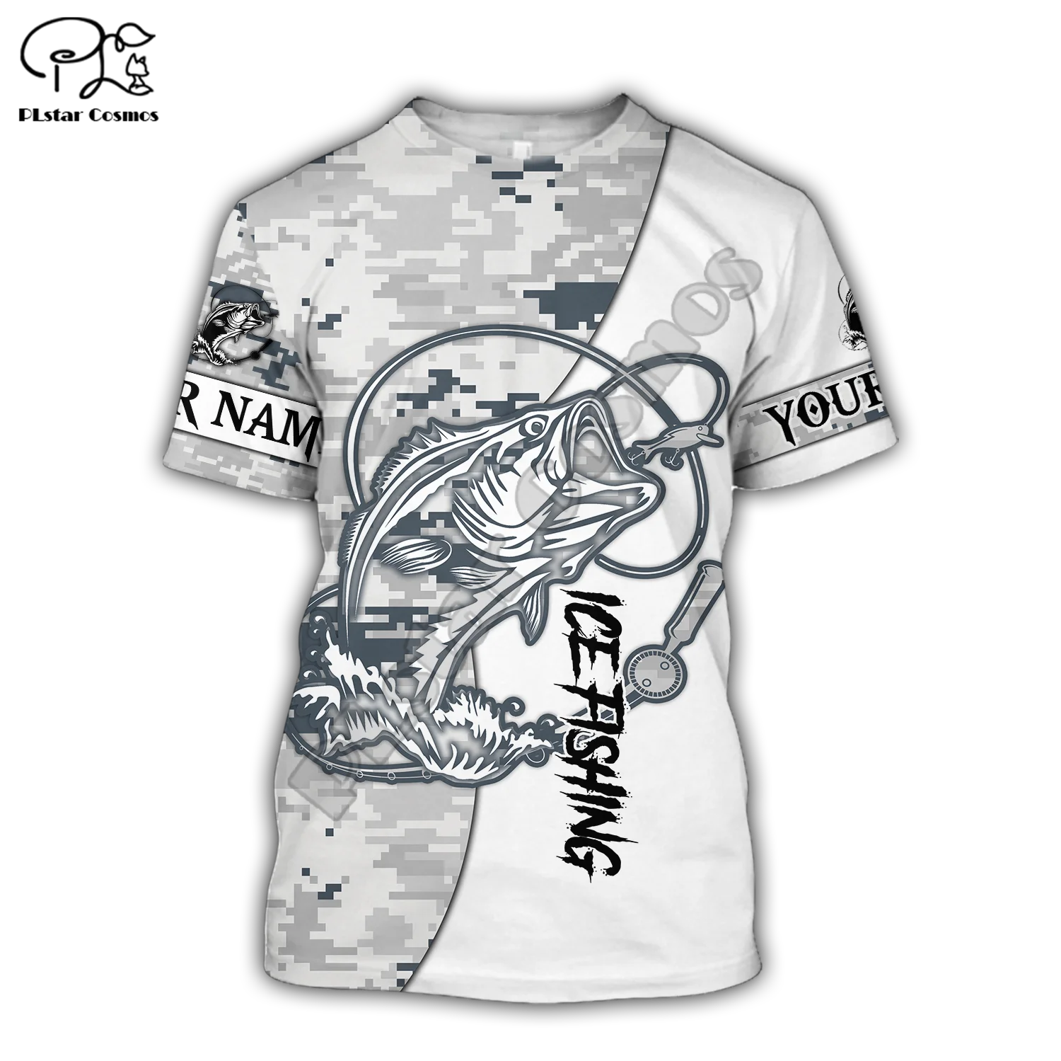Летняя Повседневная забавная футболка PLstar Cosmos с рисунком животных Mahi рыболовный