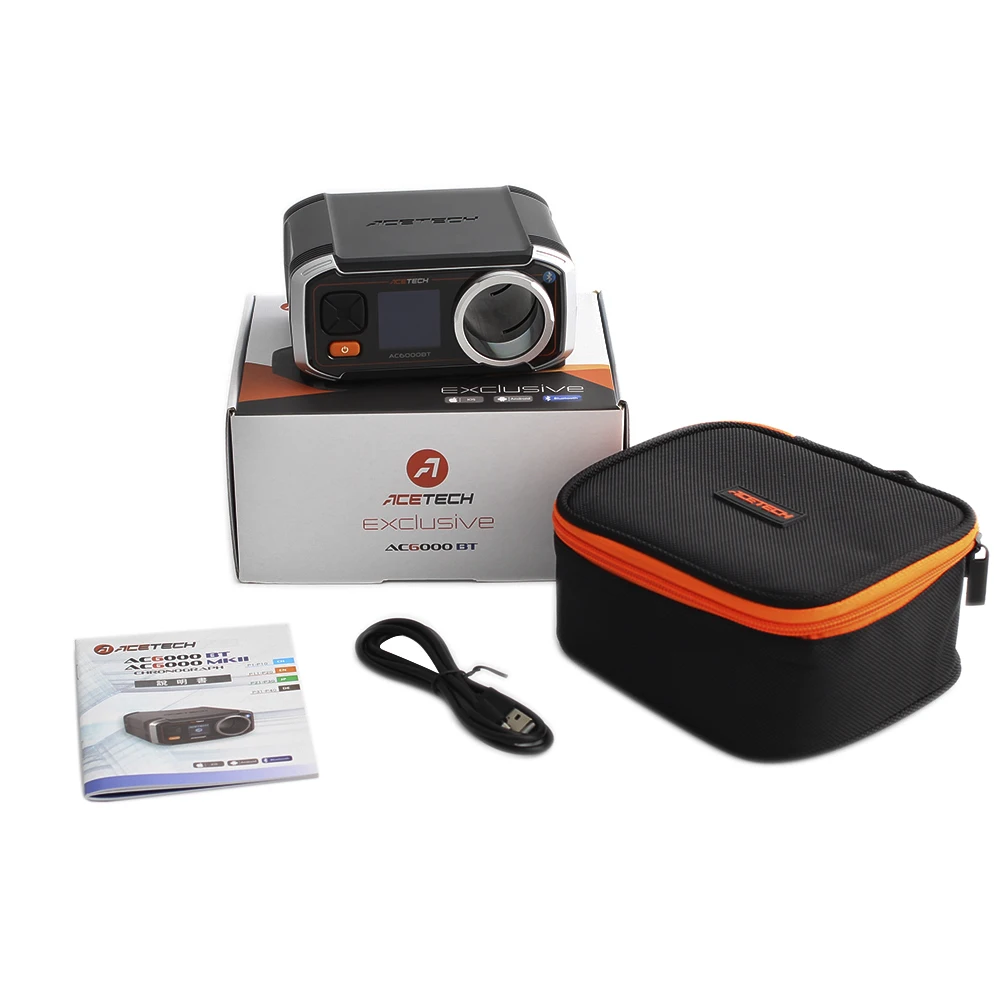 Magorui Bluetooth Acetech AC6000 BT измеритель скорости стрельбы страйкбол пуля BBS