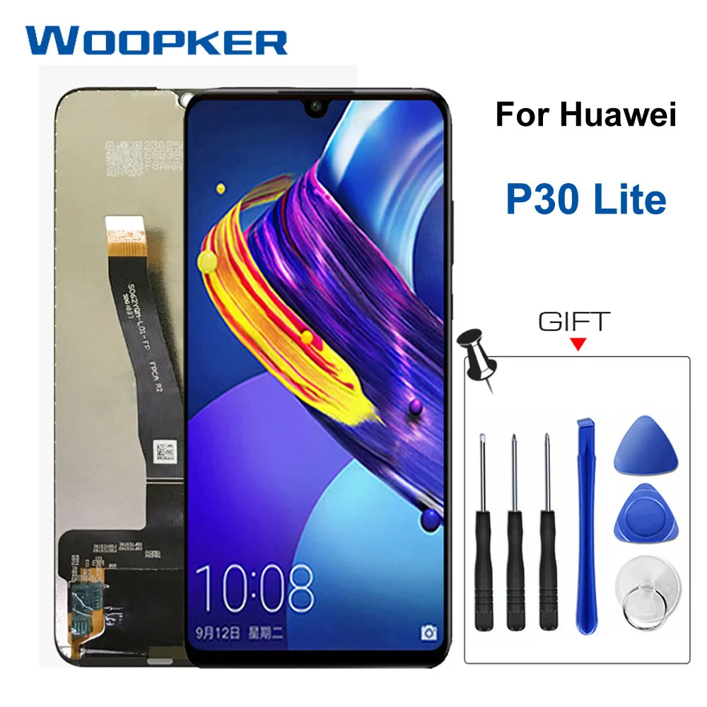 Оригинальный сенсорный экран для Huawei P30 Lite/Nova 4E ЖК дисплей с дигитайзером в сборе