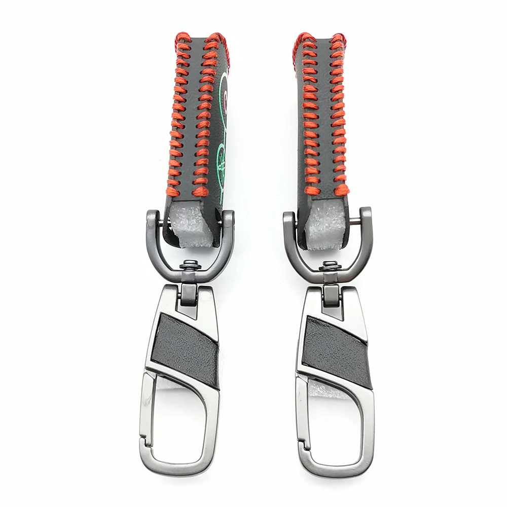 

For Yamaha NVX NVX155 XMAX XMAX300 QBIX JAUNS AEROX 2018 2019 Leather Moto Key Cover Case 2 Button Key Motorcycle Protect Shell