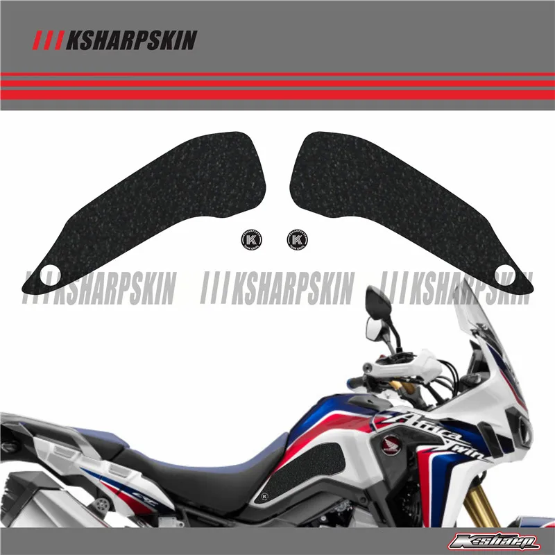 ADESIVI 3D Sticker Decal Emblem Protector Tank Pad grip For HONDA 2016 2017 2018 AFRICA TWIN CRF1000 | Автомобили и мотоциклы