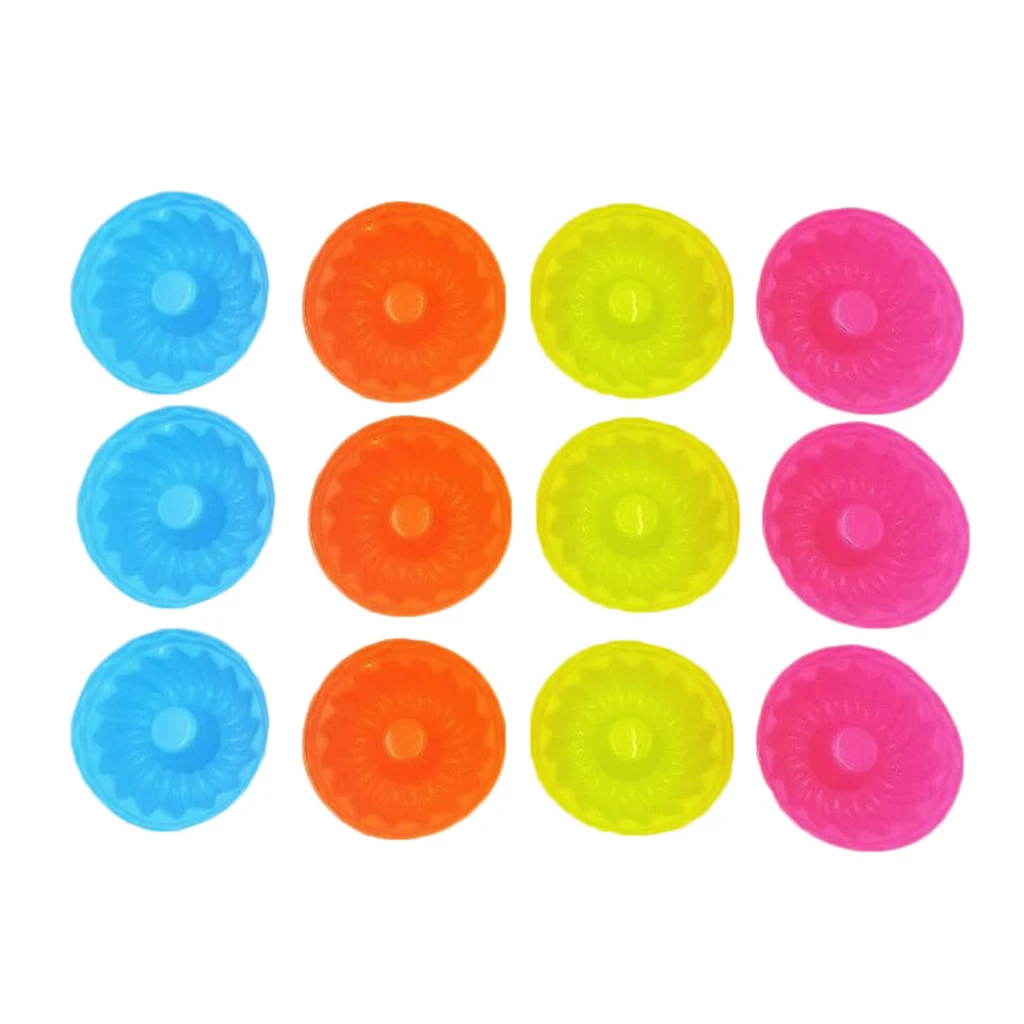 

12x силиконовая форма для торта, «сделай сам», форма для пудинга и желе, украшение для выпечки