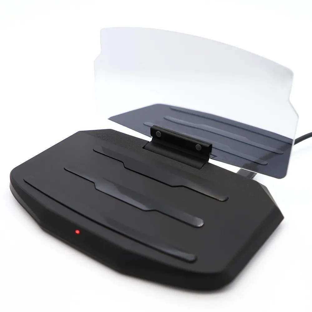 Автомобильный держатель HUD с беспроводным зарядным устройством и встроенным