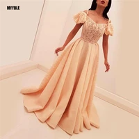 abiye formal gown lace bodice 2020 robe de soiree vestido de festa longo elegant evening dress a line pageant dresses long