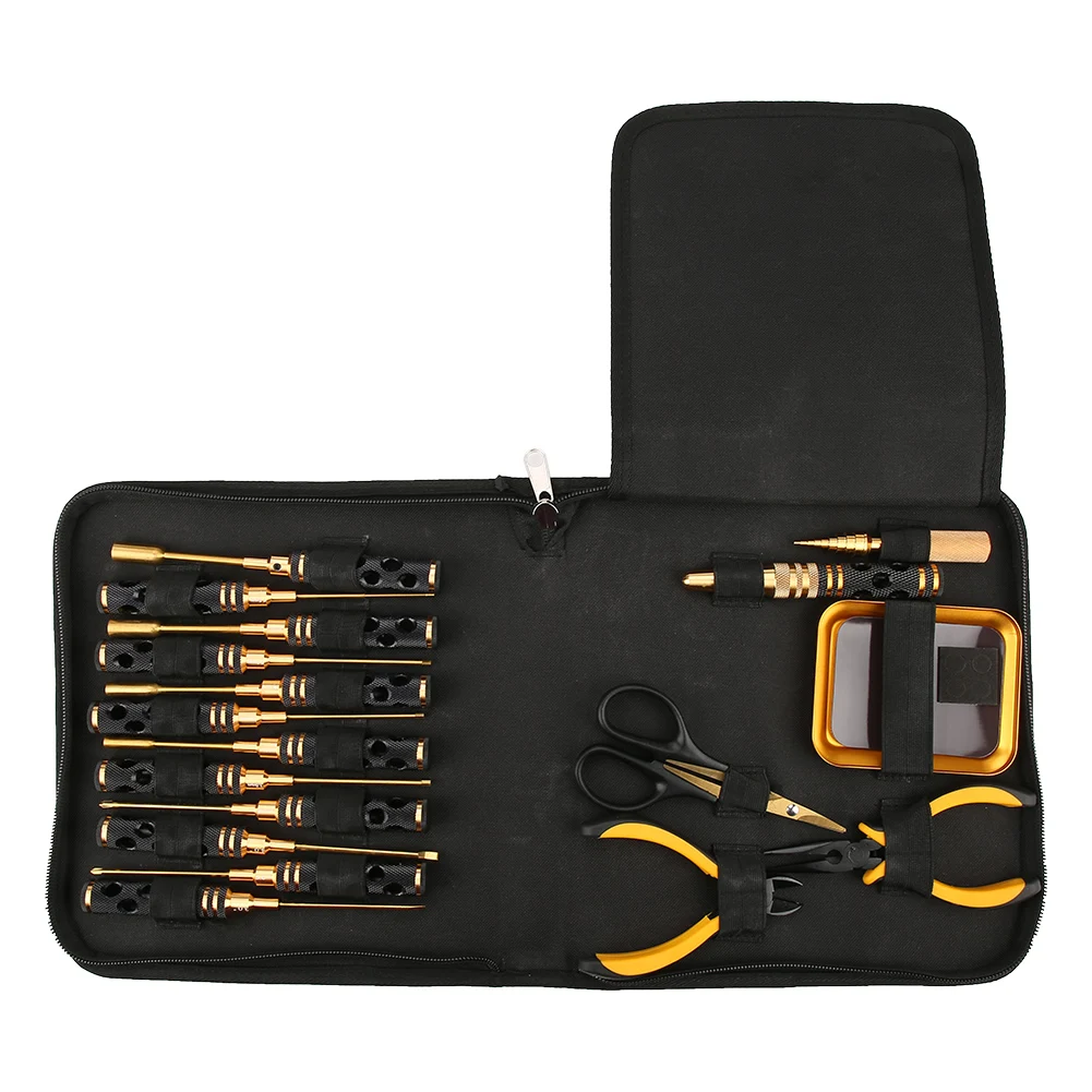 

18PCS Multi-Functional Screwdriver Kit Set Professional Repairing Kit Hand Tool Decorative Handle Combination Kit