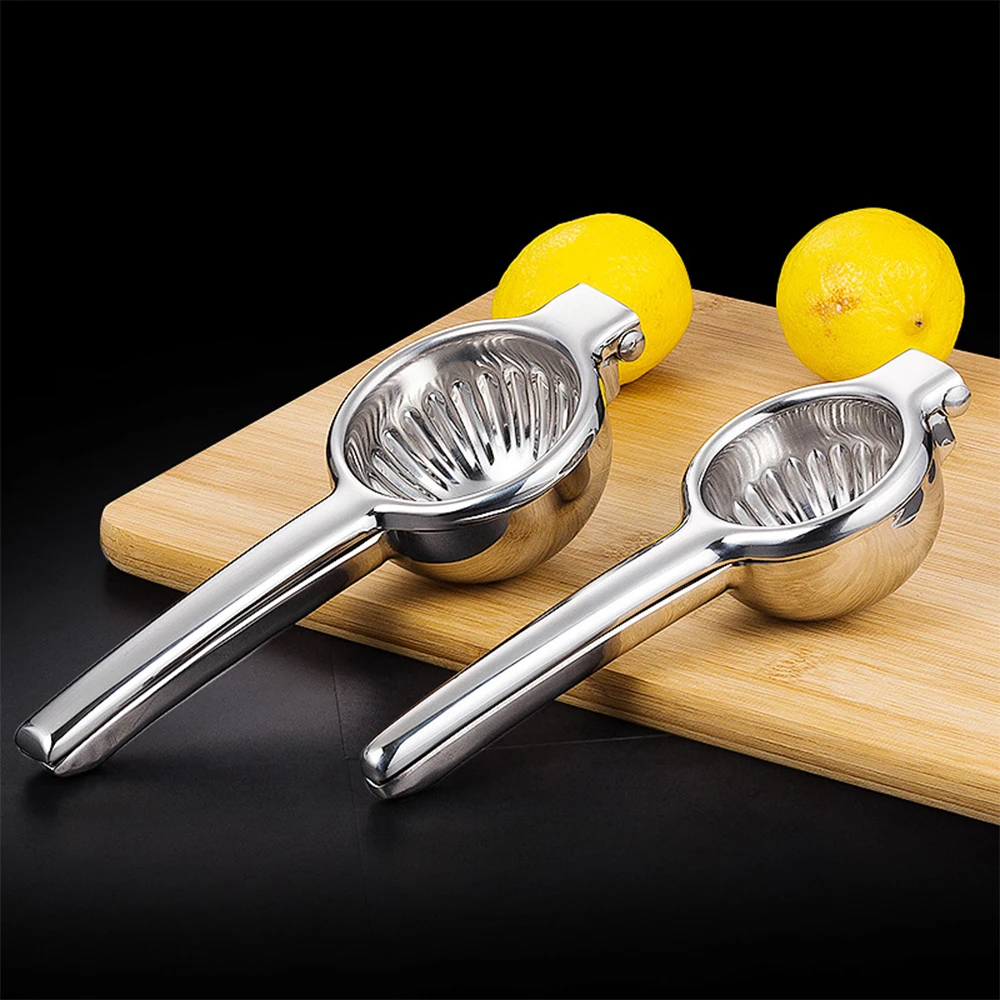 

Stainless Steel Juicer Hand Manual Citrus Fruits Squeezer Portable Lemon Orange Pomegranate Juice Reamer Pressing Kitchen Tools