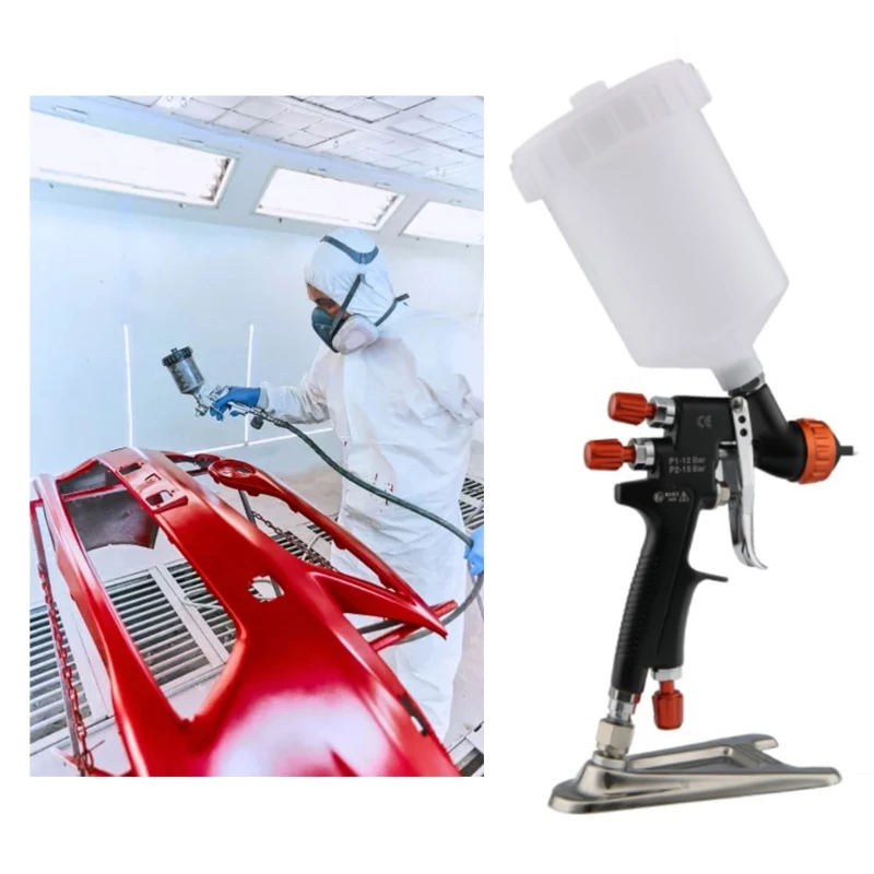

Car Painting Sprayer 600ml Watering Can Capacity for House Painting Home Sprayer Gravity Feed Environmental Sprayer