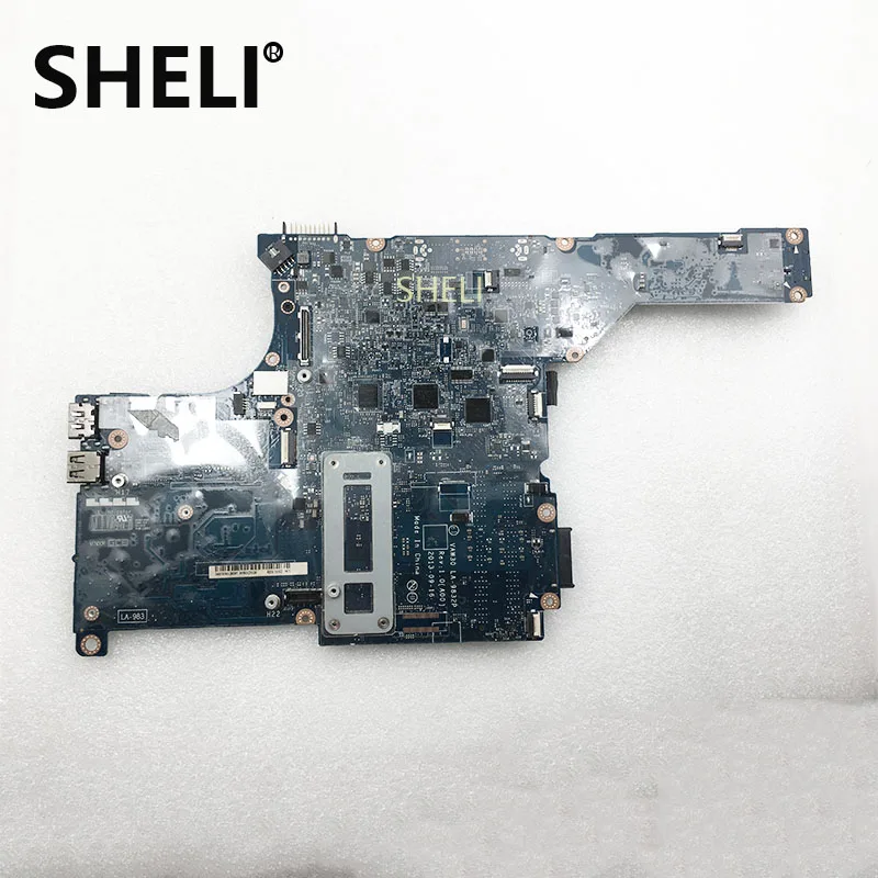SHELI For DELL E5440 Laptop Motherboard MainBoard LA-9832P With I3-4010U CN-0KYG98 KYG98 100% Full Tested good working | Компьютеры и
