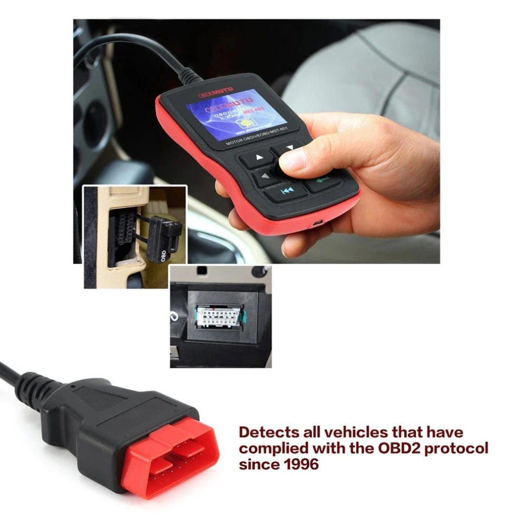 MST 601 сканер OBDII/EOBD (система бортовой диагностики транспортного средства