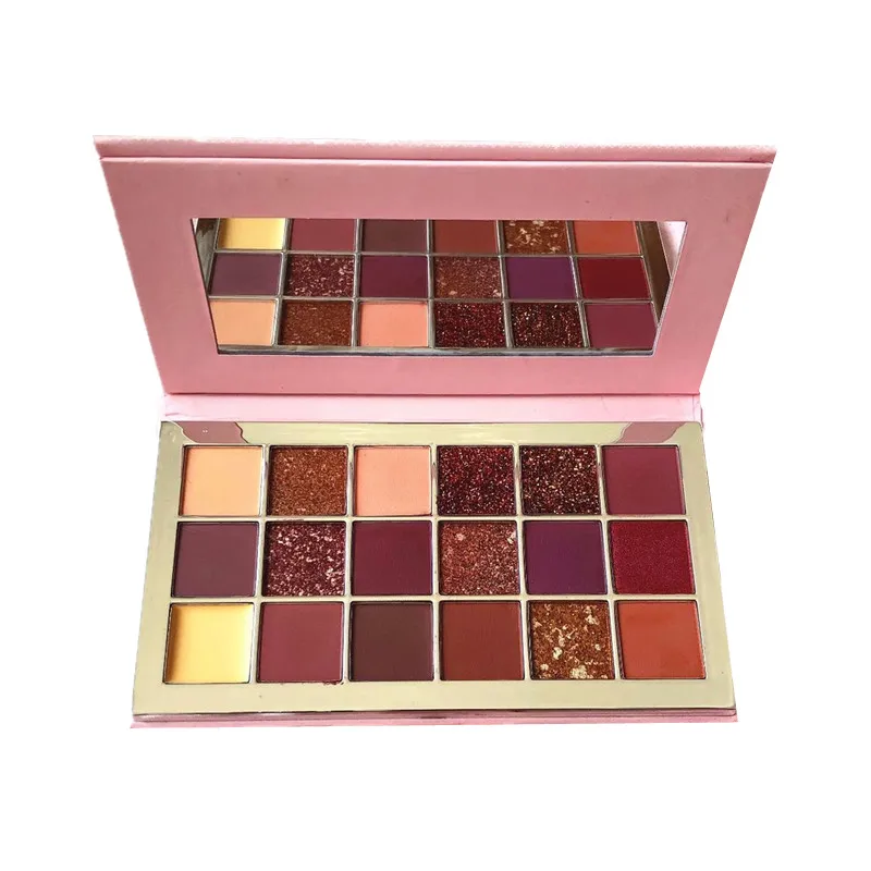 Летнее яркое тени для век Палитра матовая 18 Цвета мерцание осветление яркие