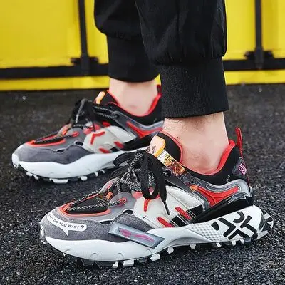 Винтажные беговые кроссовки Kanye для папы Модный Западный стиль хип-хоп