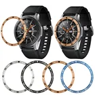 Кольцо-ободок со стразами для часов Samsung Galaxy Watch 46 мм 42 мм Gear S3 Frontier, металлический чехол с защитой от царапин, женские аксессуары