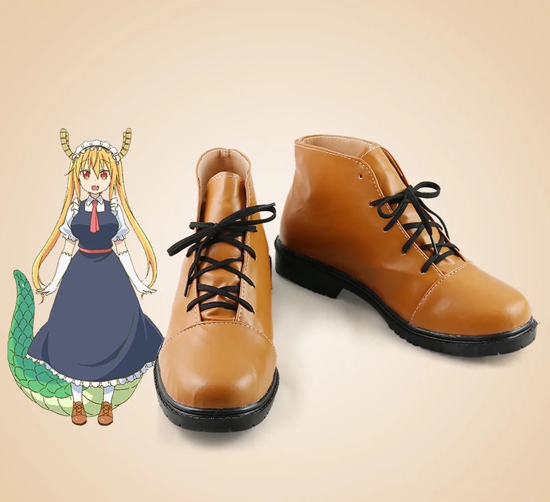 

Хит, аниме Miss Kobayashi's Dragon Maid Tohru, обувь для косплея для Хэллоуина, карнавальных вечерние, аниме, для взрослых, рождественский подарок