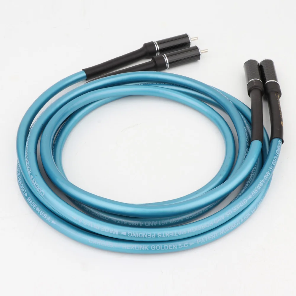 

X424 HiFi CARDAS HEXLINK Cable Audio Cable Good Sound For Carbon Fiber RCA Interconnect Cable