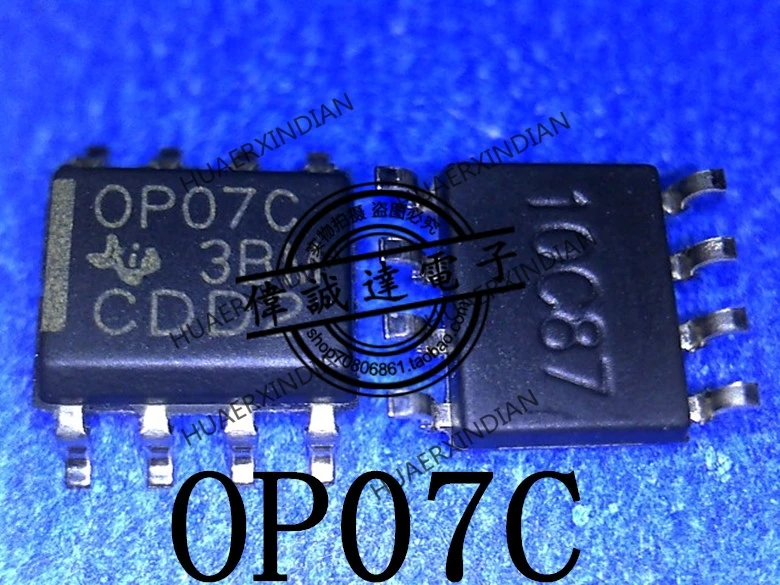 

1 шт. новый оригинальный OP07CSZ OP07C OP07 лапками углублением SOP-8 в наличии реальное изображение