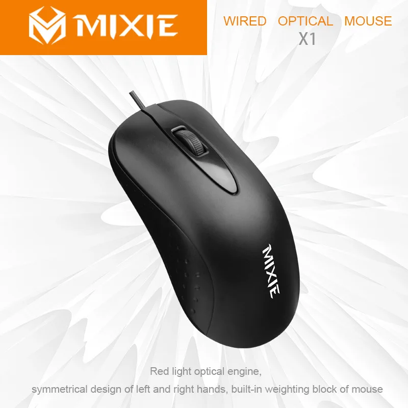 USB-мышь MIXIE Проводная игровая оптическая 1000 DPI |