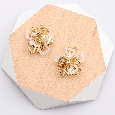 CHENGRUI F131, ювелирные аксессуары, diy бусины кулон, форма цветка, ручная работа, ювелирные изделия, diy серьги, изготовление ювелирных изделий, 6 шт./партия - Цвет: F13102