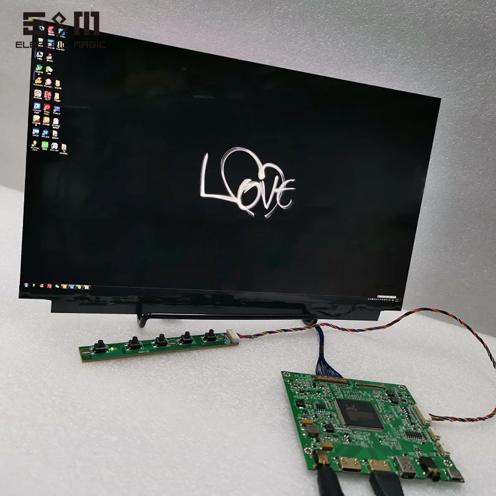 Günstig 13,3 Zoll 4K DIY UHD LCD DLP 3D Drucker SLA IPS Bildschirm Uv-härtung Monitor Projektor Display Modul 3840*2160 Für Raspberry Pi