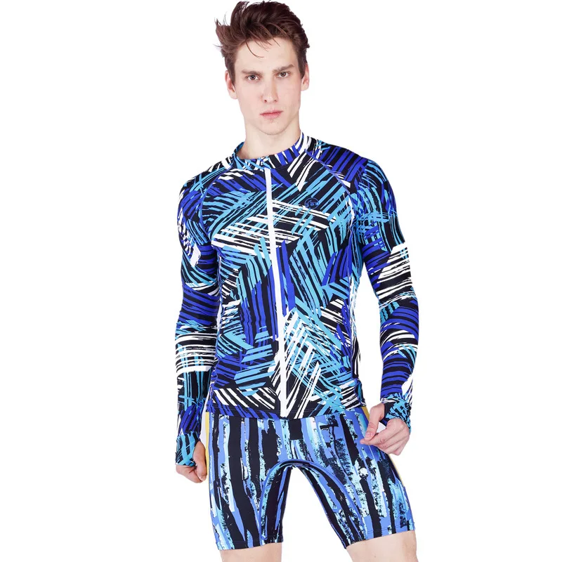 

Sun Proof Surfing Suit Quick Drying Cardigan Sport Outdoor Tight Beach Suit Diving Suit for Men