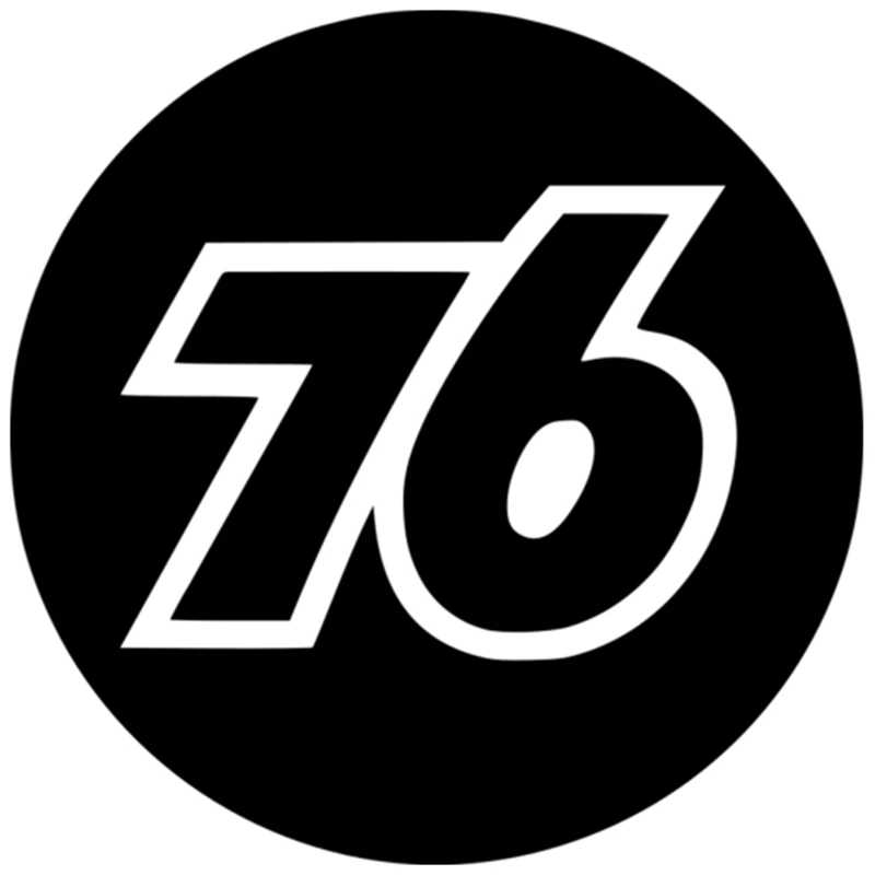 

Hot selling personalized waterproof creative car - sticker 76 auto body s sticker auto exterior decoration 15 * 15cmpvc