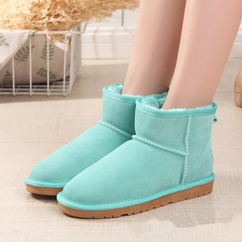 Австралийский оригинальный бренд женские зимние ботинки теплые короткие