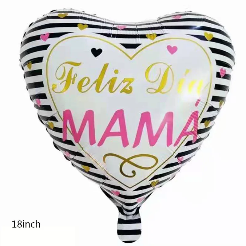 1 шт Золотой Розовый Топпер для торта в форме сердца Счастливый День матери