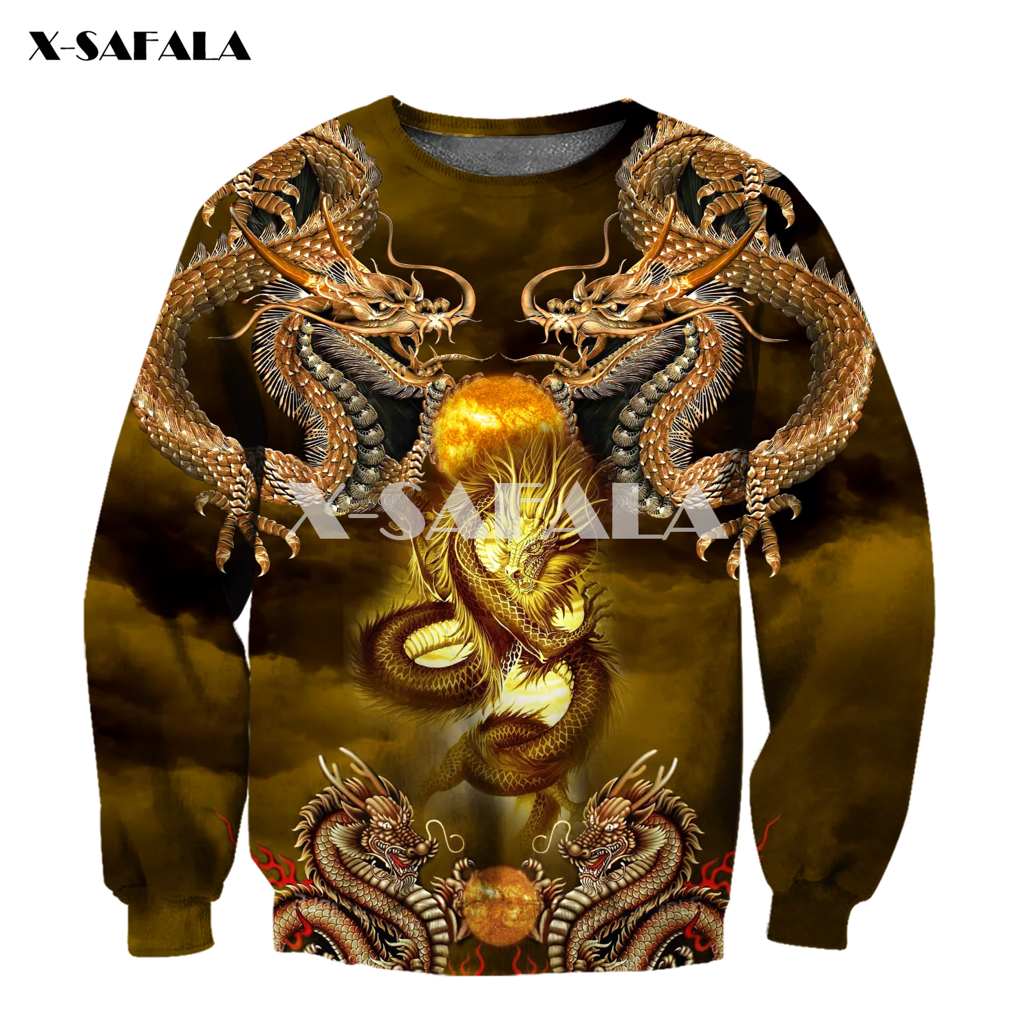 

Amazing Dragon Spirit Tattoo 3D Print XS-7XL Hoodie Man Women Harajuku Outwear Zipper Pullover Sweatshirt Unisex-2