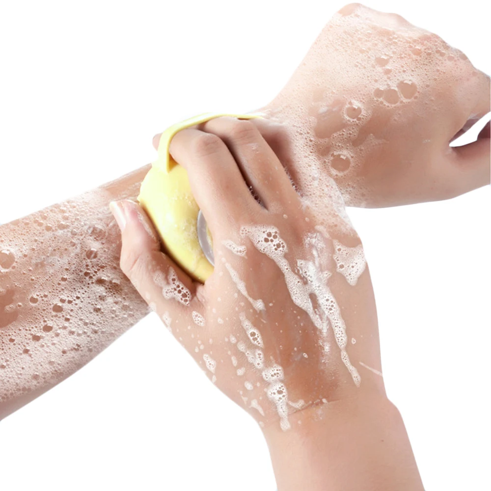 

Bath Brush Soft Silicone Body Rub Brush Showers Cleaning Mud Dirt Remover Massage Back Scrub Showers Bubble Non-toxic Brushes