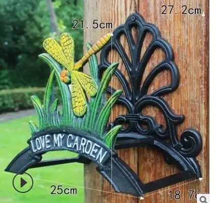 European type water pipe frame retro cast iron bird garden Water rack Vintage MODERN ART POSTMODERN HOME DECORATION | Дом и сад