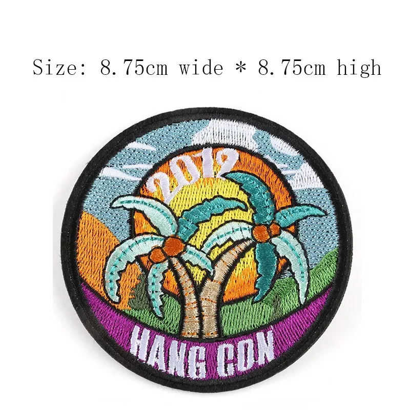 1 шт. вышитая нашивка для вышивания 2019 бесплатная доставка левого нагрудника 8 75